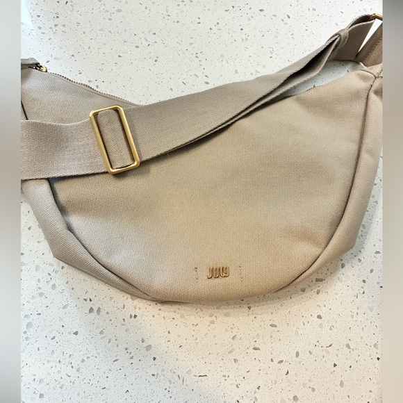 JULY Beige/ Grey Crossbody Bag - Picture 2 of 8